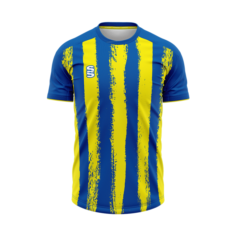 STRIKE SHIRT-Royal-Yellow