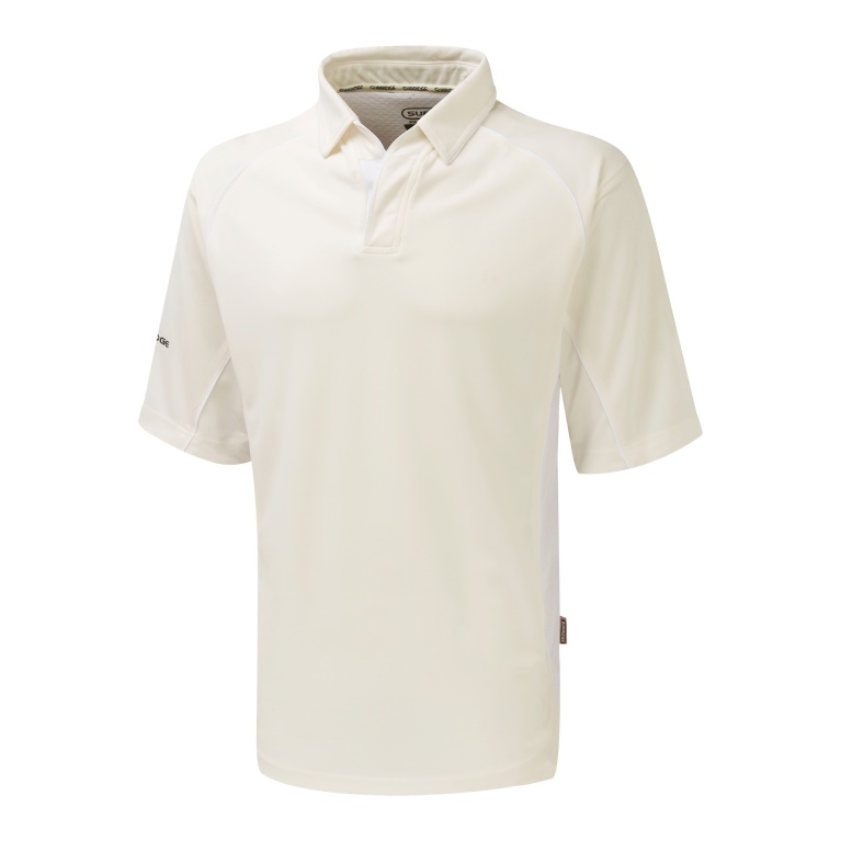Premier Cricket Shirt - Short Sleeve White